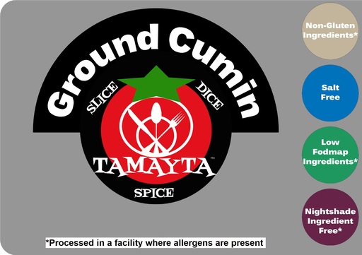 [01026] Cumin, Ground 1/2 Cup Jar