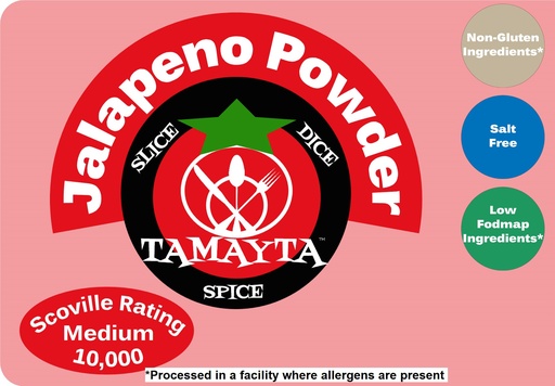 [00843] Jalapeno Powder Half Cup Jar