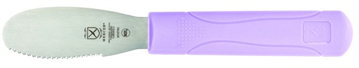 [00334] Spreader Wavy Edge 3.5" Purple Allergen Safe
