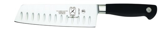 [00390] Nakiri 7" Knife With Granton Edge Genesis