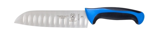 [00498] Santoku Knife 7" Millennia Blue