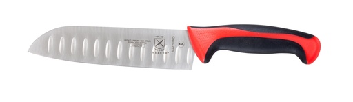[00501] Santoku Knife 7" Millennia Red