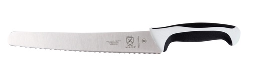 [00511] Bread Knife 10" Wavy Edge Millennia White