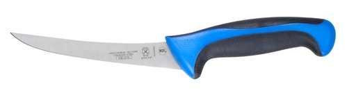[00536] Boning Knife 6" Curved Stiff Millennia Blue