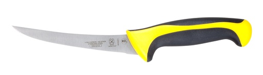 [00541] Boning Knife 6" Curved Stiff Millennia Yellow