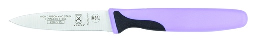 [00561] Paring Knife Slim Millennia 3" Purple Packaged