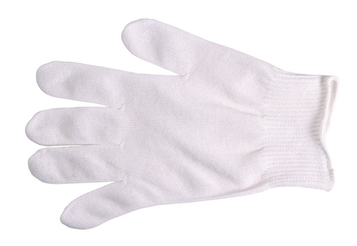 [00609] Cut Glove Large White Mercerguard
