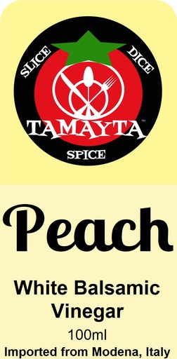 [00963] Peach White Balsamic Vinaigrette 100ml