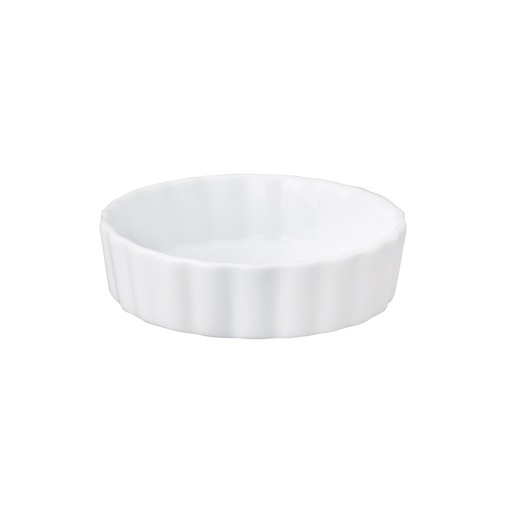 [01618] Creme Brulee Porcelain 4"X1"