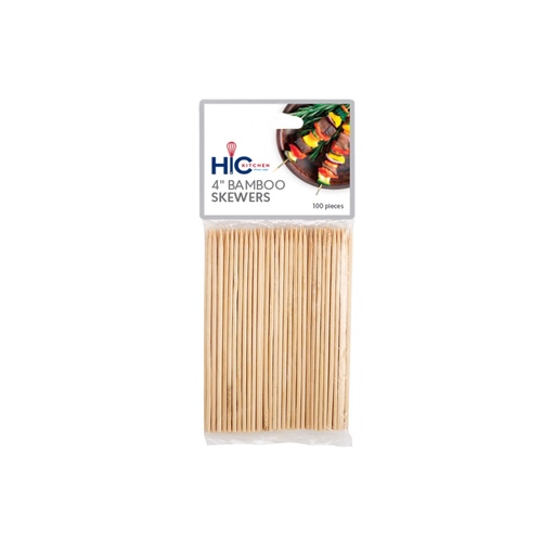 [02075] Bamboo Skewers 4"
