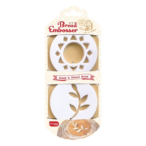 [02244] Bread Embossers 2 Piece