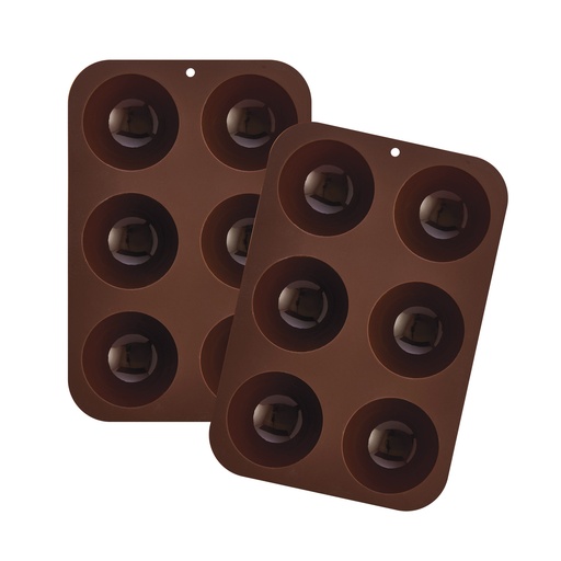 [02771] Hot Cocoa Bomb Mold Set Of Two