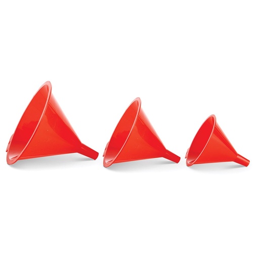 [02808] Plastic Funnels Set Of 3