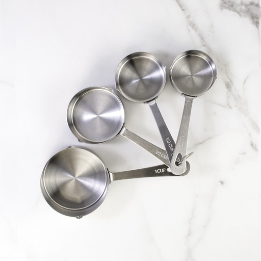 [04628] Measuring Cups Stainless Steel Set Of 4